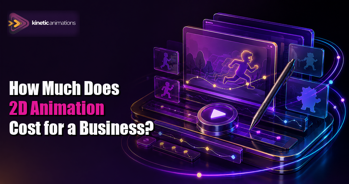 2D Animation Cost for a Business showing professional animation for customer engagement
