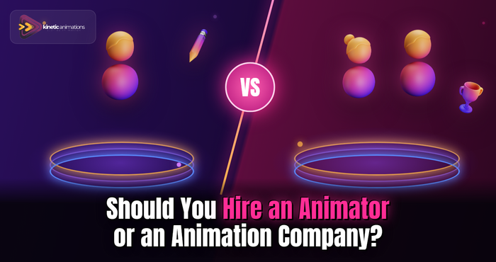 Should you hire an animator or an animation company: freelancer vs studio comparison